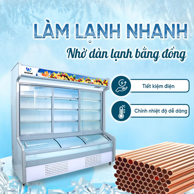 Làm lạnh nhanh, tiết kiệm điện