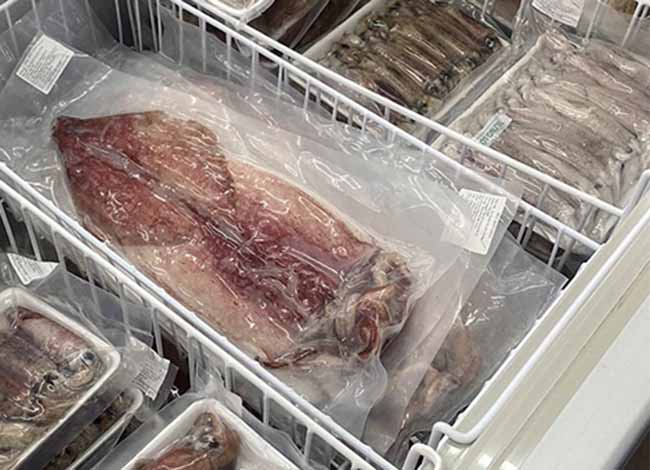 Bảo quản hải sản trong tủ mát 