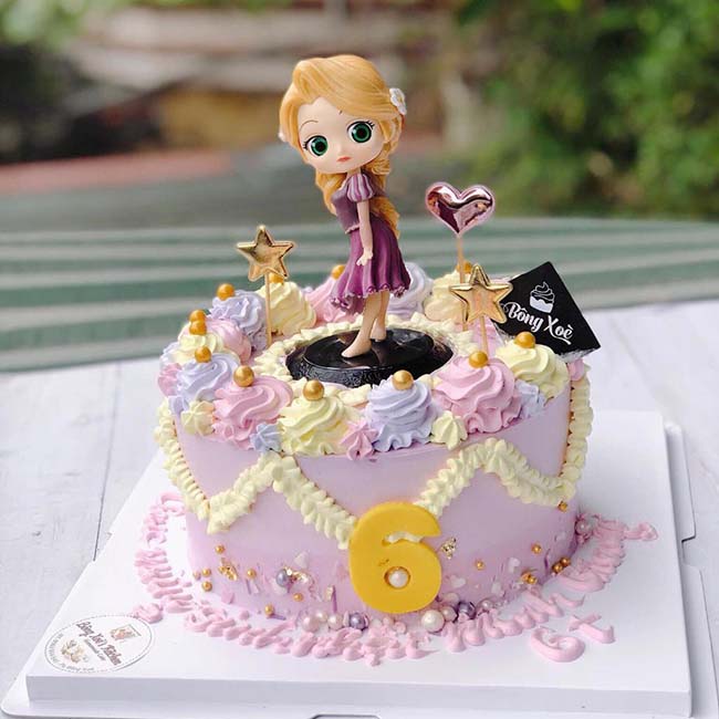 Bánh sinh nhật công chúa tóc mây 5