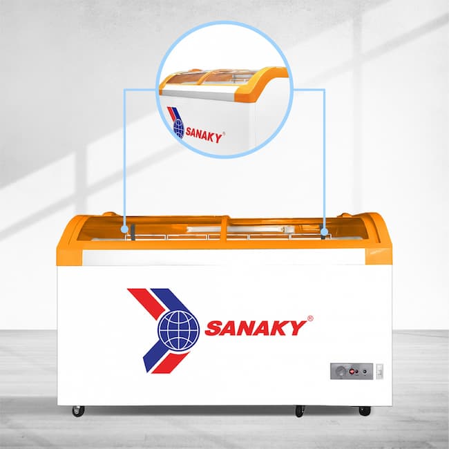 Tủ đông mặt kính Sanaky VH-1099KA