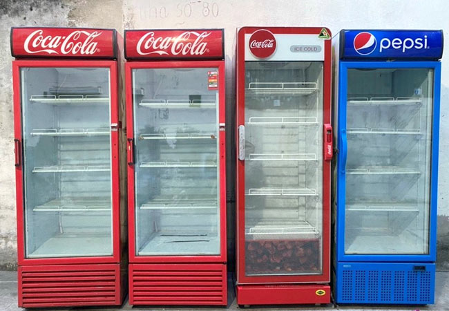 Địa chỉ cho mượn tủ mát trưng bày Coca Cola