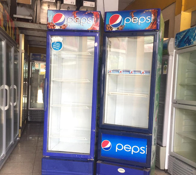 Thiết kế tủ mát Pepsi 600l