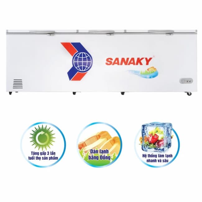 Tủ đông Sanaky VH-1399HY 1300 lít