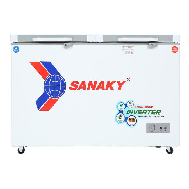 Tủ đông Sanaky 280 lít vh 4099w4k 2 chế độ