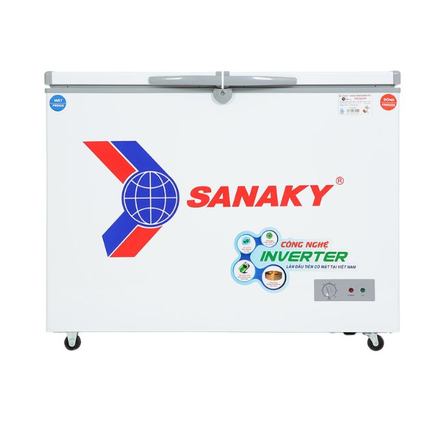 Tủ đông mát Sanaky inverter 220 lít vh 2899w3