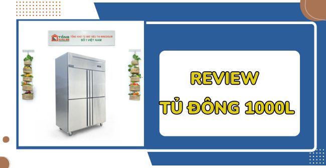 Review Top 5 tủ đông 1000 lít tiết kiệm kiệm đáng mua nhất