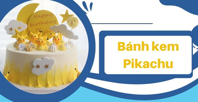 Bánh kem Pikachu