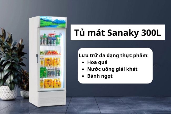 Lưu trữ nhiều thực phẩm