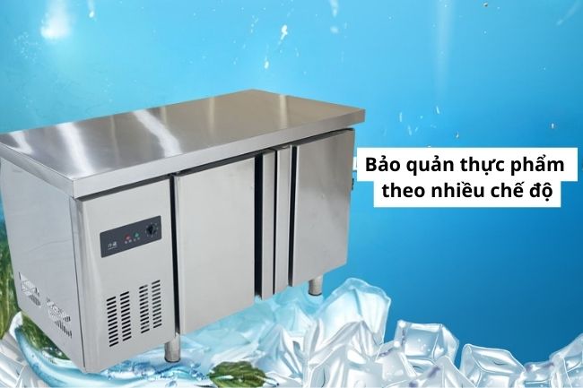 Nhiều chế độ bảo quản thực phẩm