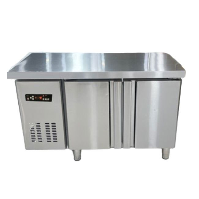 Tủ mát bàn chặt 2 cánh 260l 1 chế độ làm lạnh quạt gió