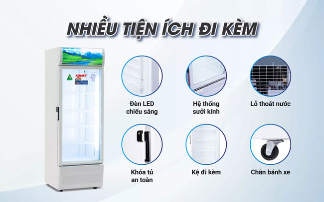 Trang bị nhiều tiện ích nổi bật