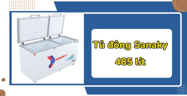 Review Tủ đông Sanaky 485 lít có đông nhanh và tốt không