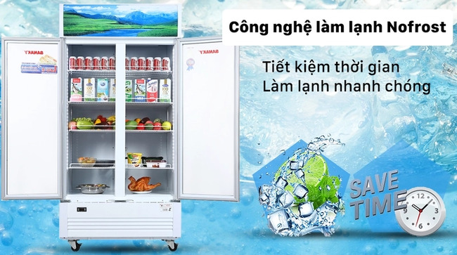 Công nghệ làm lạnh Nofrost làm lạnh hiệu quả