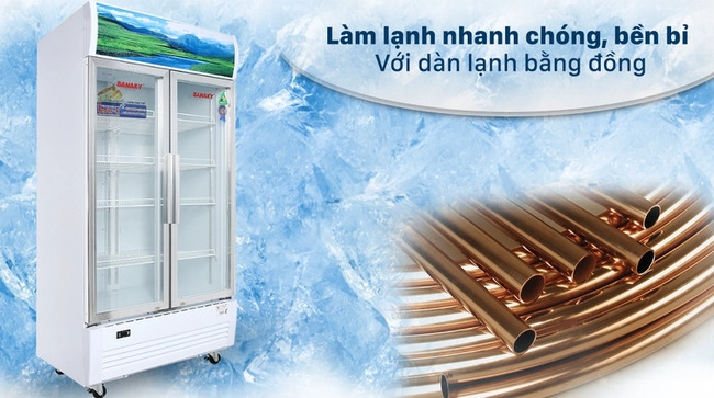 Làm lạnh nhanh bằng dàn lạnh đồng