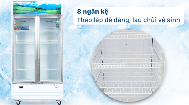 8 Kệ chứa dễ dàng phân loại thực phẩm