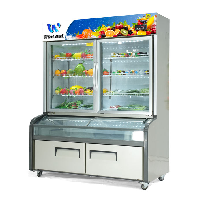 Tủ mát 2 cánh 1200L 3 chế độ