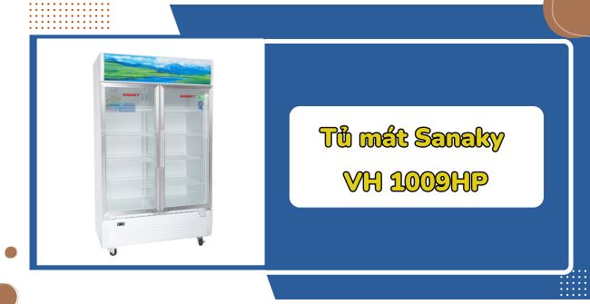 Review Tủ mát Sanaky VH 1009HP 900 lít có tốt như quảng cáo