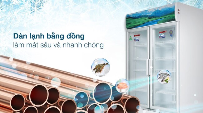 Dàn lạnh bằng đồng bền bỉ