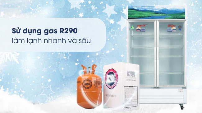 Sử dụng gas R290