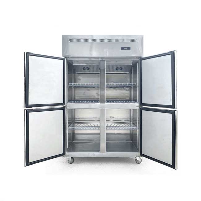 Tủ đông đứng 4 cánh W-4CBO 1038L làm lạnh trực tiếp