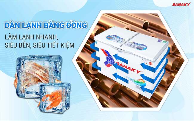 Dàn lạnh bằng đồng tiết kiệm điện