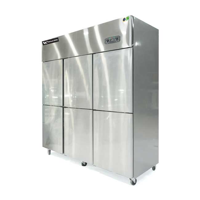 Tủ đông đứng 6 cánh W-6CBO2-QG 1598L 2 chế độ quạt gió