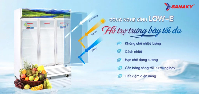 Công nghệ kính Low-E hỗ trợ trưng bày tối đa