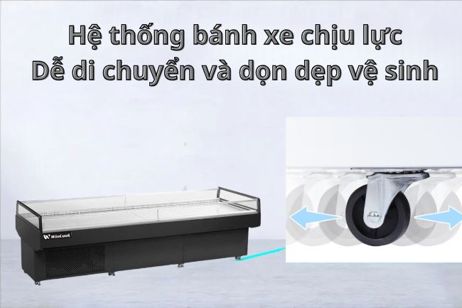 Di chuyển dễ dàng, tiện lợi