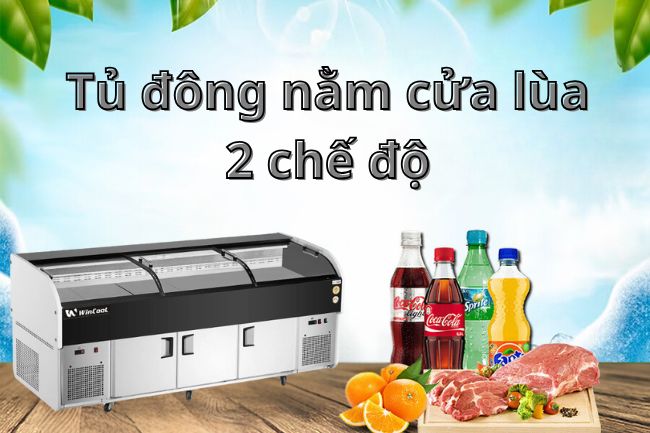 Thiết kế hai ngăn làm lạnh độc lập