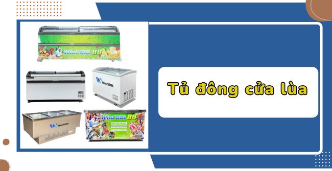 Top 5 mẫu tủ đông cửa lùa chính hãng, giá rẻ, tốt nhất