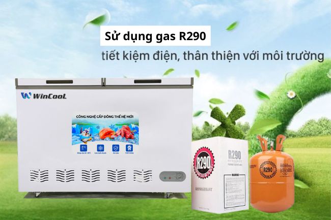 Gas R290a hiệu suất làm lạnh vượt trội