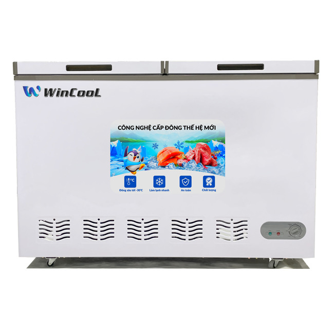 Tủ đông trắng 2 cánh W-CN1300T 278l dài 1m3