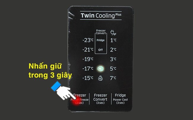 Chế độ làm đá nhanh