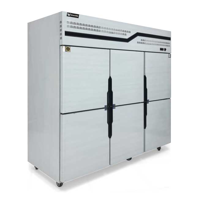 Tủ đông đứng 6 cánh 1400L W-CFD-60D6F(HB) quạt gió- 1 chế độ