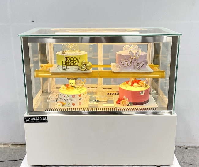 Vật liệu làm tủ bánh kem ảnh hưởng trực tiếp đến độ bền và khả năng giữ nhiệt