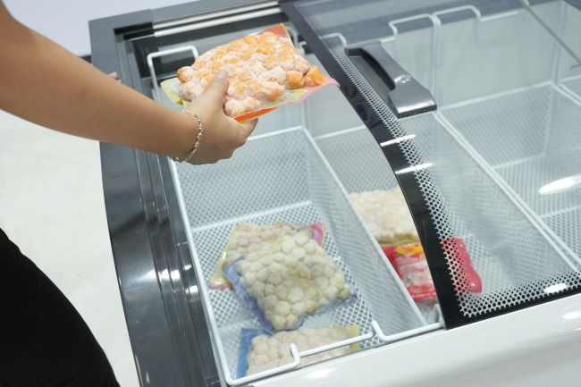 Tủ đông không đủ lạnh để bảo quản