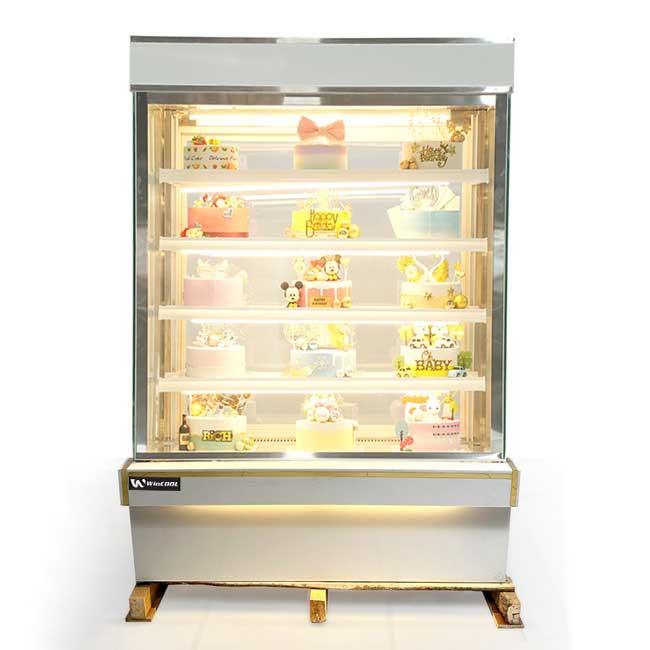 Tủ bánh 5 tầng 1m2 kính vuông