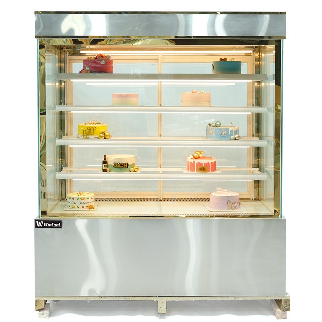 Tủ 1m5 kính vuông 5 tầng