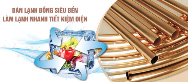 Chất liệu dàn lạnh quyết định độ bền