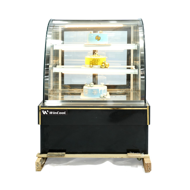 Tủ bánh 90cm kính cong 3 tầng