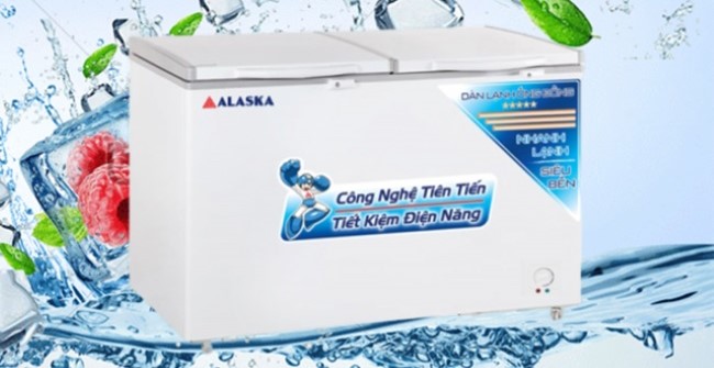 Cách sử dụng tủ đông Alaska