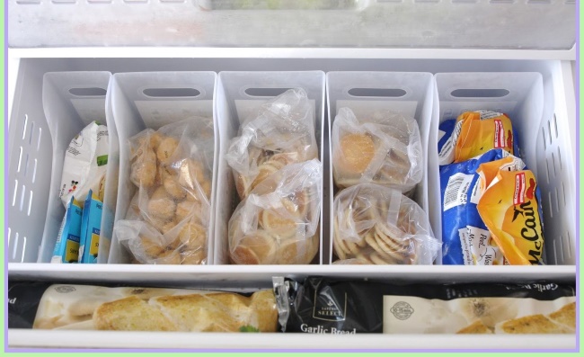 Dễ sắp xếp thực phẩm