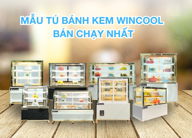 Mua tủ bánh kem mini tại WinCool