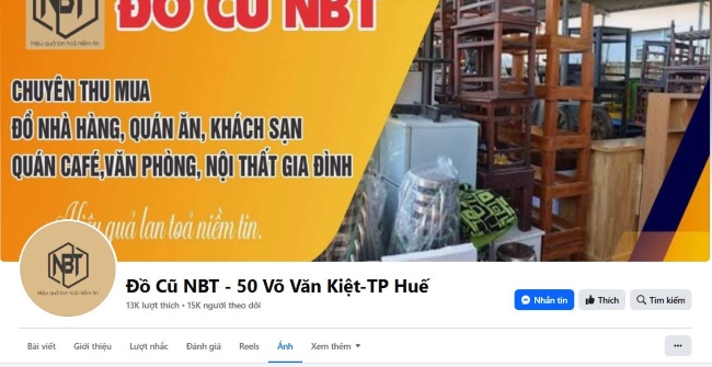 Trung Tâm Đồ Cũ NBT - Huế