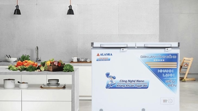 Tủ đông Alaska không lạnh