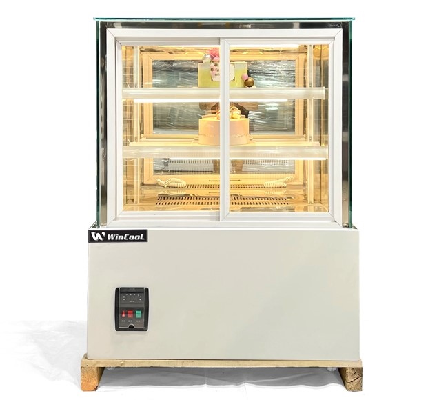 Tủ bánh kem cửa trước