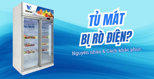 Tủ mát bị rò điện do đâu? Tìm hiểu nguyên nhân và cách khắc phục