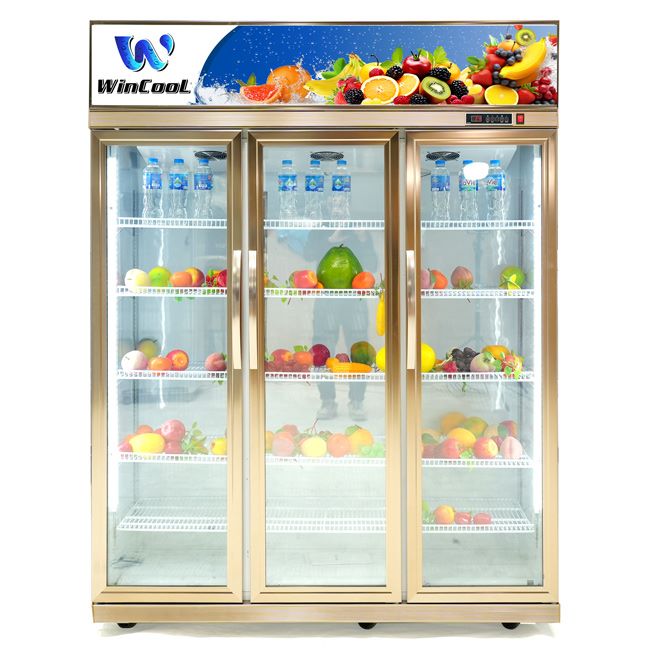 Tủ mát 3 cánh kính