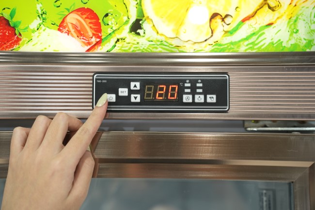 Cài đặt chế độ tủ mát