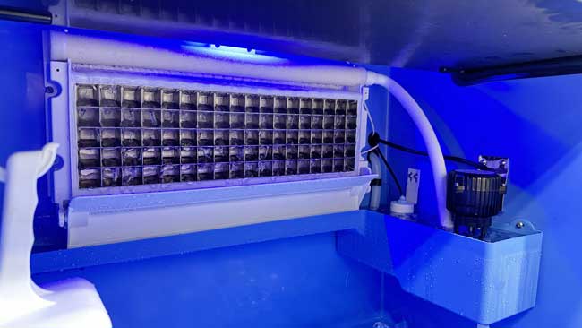 Hệ thống lọc nước máy làm đá viên